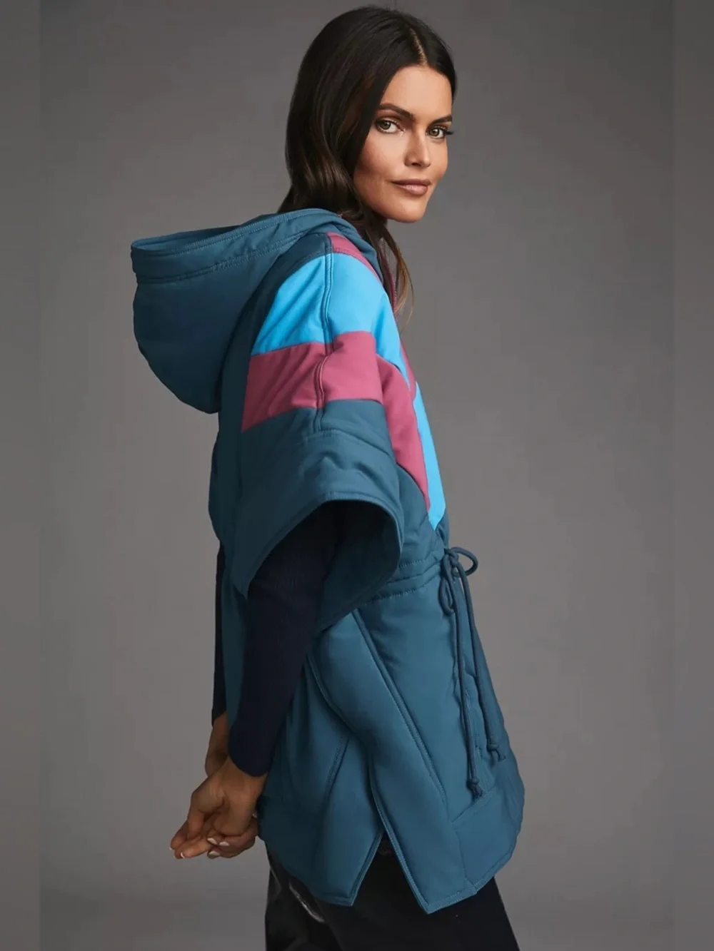 Daily Practice by Anthropologie Puffer Poncho